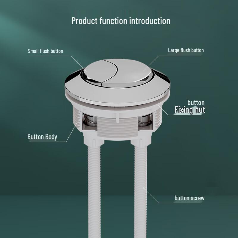 Toilet Flush Button Replacement