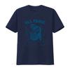 Retro Vintage Funny Cat Disco Ball All Panic Print Casual T Shirt vintage Washed Breathable Slightly Soft streetwear homme
