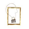 Arac.9 Medium Ring Gold Mini Crossbody Bag - Tiger White