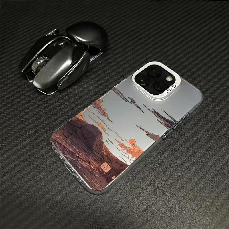 Новый закат подходит для чехла для мобильного телефона iphone17 Apple 15promax/14 противоударный 13pro16 Европа и Америка 11xr.