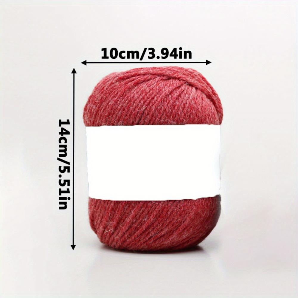 2 шт. роскошной пряжи из смеси шерсти, яка и кашемира, мягкой и теплой для самостоятельного вязания/вязания крючком шарфов, шапок, свитеров, идеально подходящих для подарков ручной работы