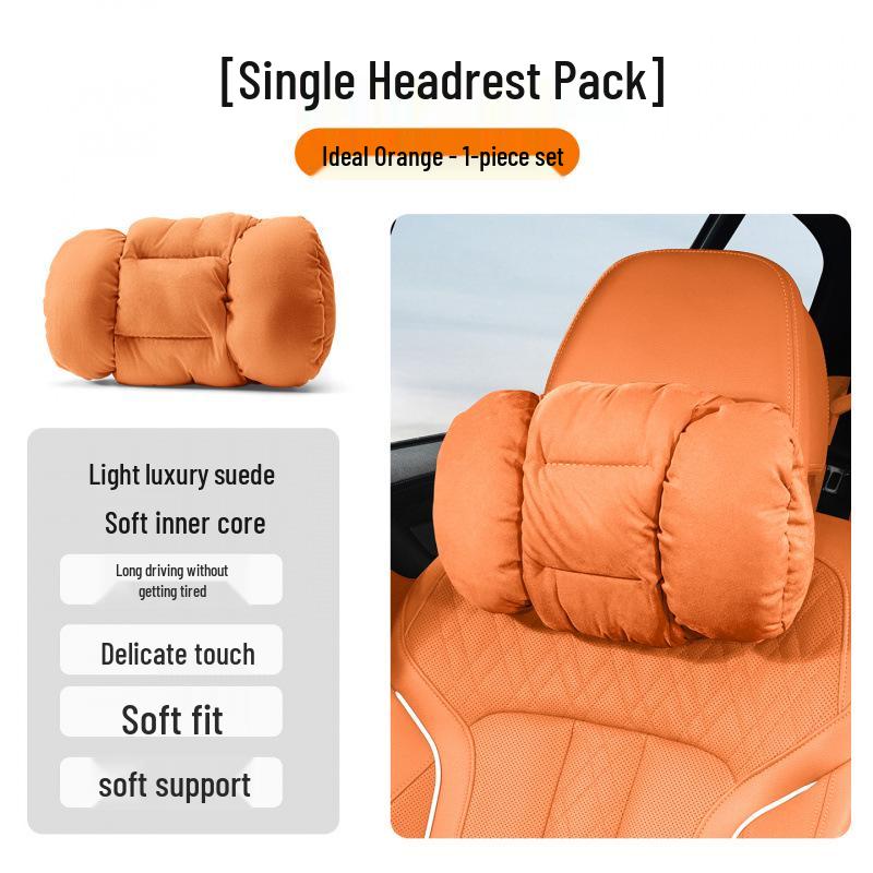 Honda Car Accessories: Flannel Headrests, Lumbar Supports & Neck Pillows for CRV, Fit, 11th Gen Civic & Accord.