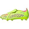 Predator Elite Ft FG Low Top Kids Soccer Shoes Men Soccer Shoes Bright-Lemon-Yellow Bright-Pink Fusion-Blue IH5078