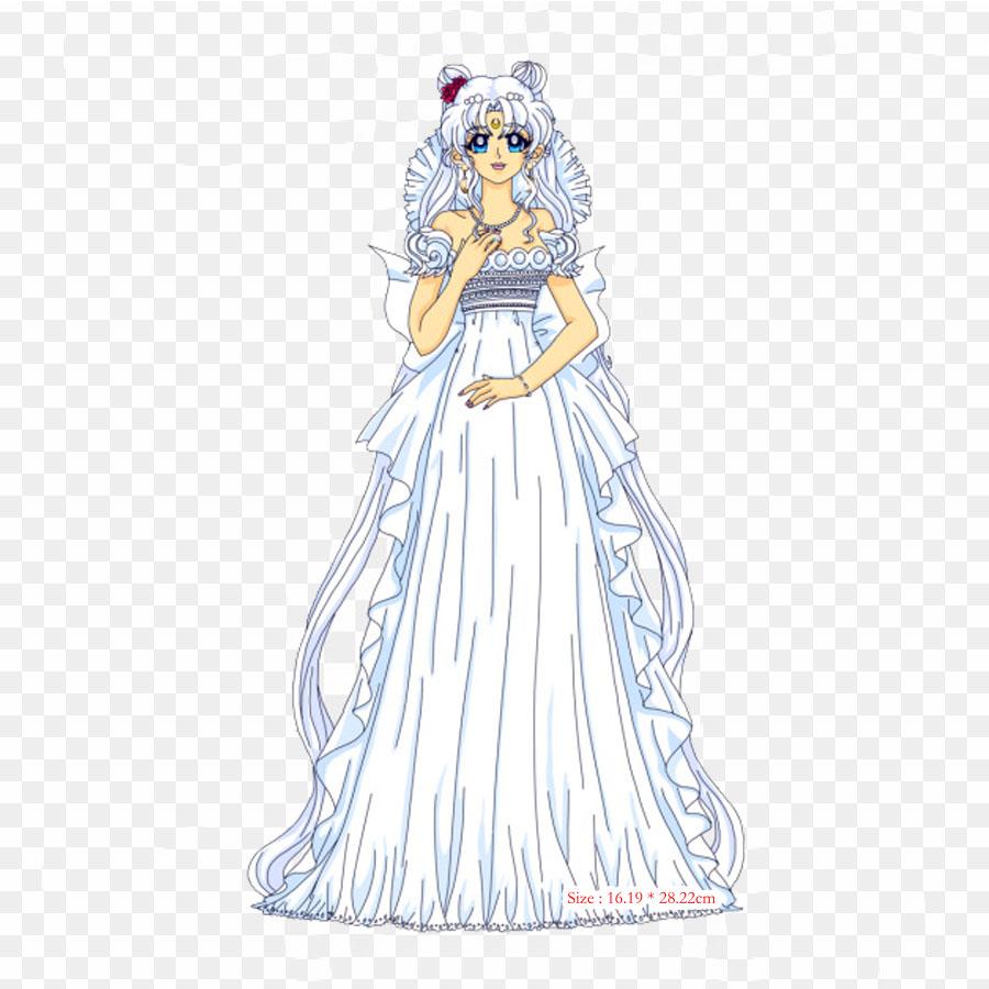 Cartoon Sailor Sailor Venus Iron On Patches For Clothing Applique Stickers On Clothes Heat-Sensitive Custom Patch