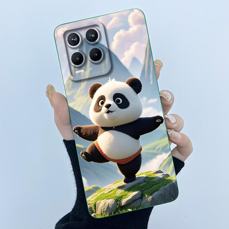 Phone Case For Realme 8 Pro 8i 8S 4G 5G Case Lovely Cartoon Flower Liquid Silicone Soft Shockproof Back Cover For Realme8 Bumper