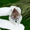 Memorial Day Deal 925 Silver Pear Elestial Quartz Stone Sister Pendant Jewelry