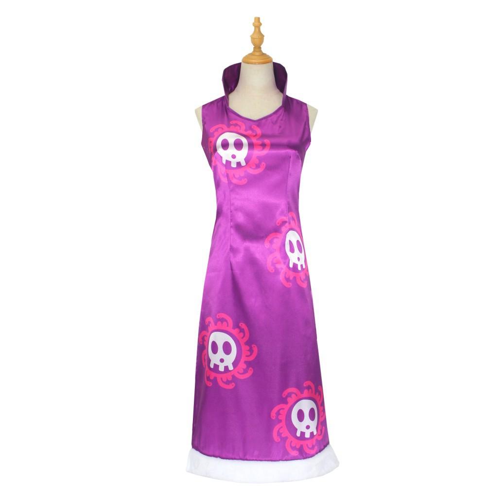 One Piece cosplay Costume Empress Snake Princess Hancock cos Wear a cheongsam dress