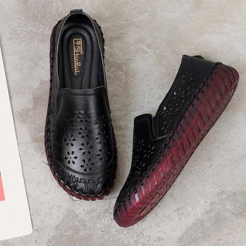 Новые фиолетовые туфли из коровьей кожи для женщин, роскошные женские мокасины, туфли для вождения, большой размер 42, женские мокасины высокого качества