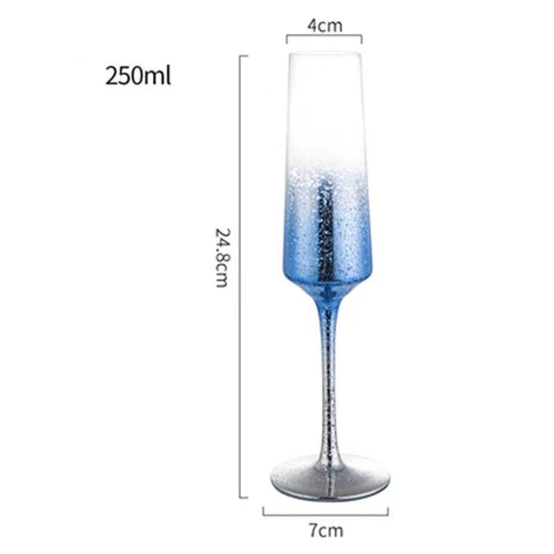 Изысканные бокалы Galaxy Crystal Glass для вина, роскошные стеклянные бокалы, бокалы для шампанского, бокалы для вина, винтажный набор для питья