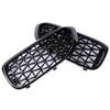 2PCS Car Racing Grill Meteor Diamond Star Style Front Kidney Grille Bumper For BMW 5 Series G30 G31 G38 520i 530i 540i 2018