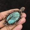 Tree Of Life Amazonite Pendant Gemstone Pendant Copper Wire Wrapped Pendant Copper Jewelry Handmade Designer Pendant Amazonite Gift For Her