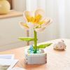 64 Styles Rose Flower Building Block Flower Eternal Bouquet Prickly Pear Model Plant Decoration Educational Toy For Kids Gift