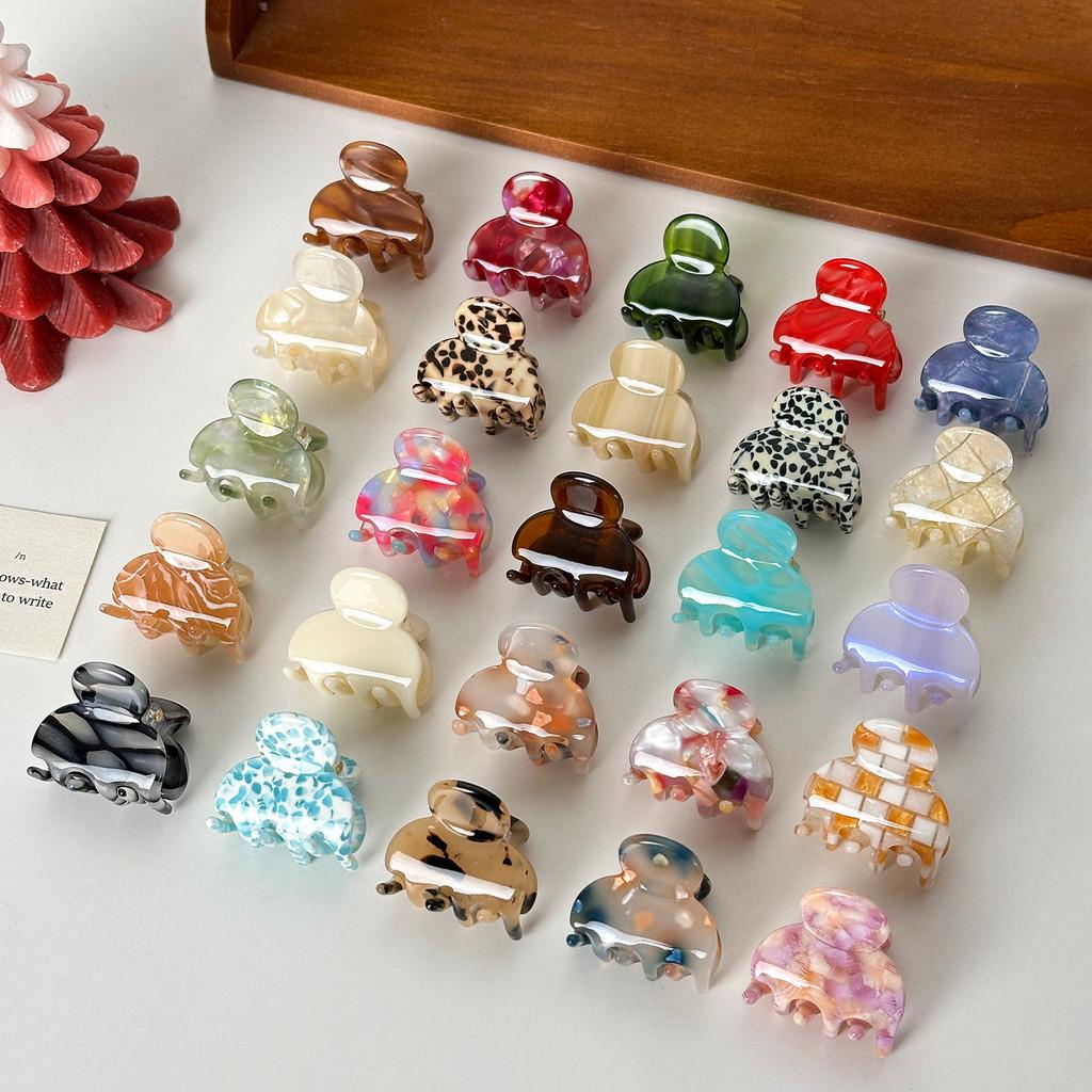 Unique Handcrafted Mini Hair Claws In Stylish Patterns For Womens Fashion And Casual Wear