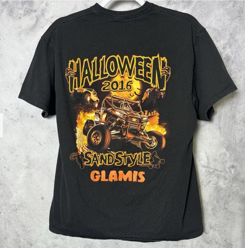 Glamis Halloween Sand Dunes T Shirt Graphic Print Mens Med Unisex T-Shirt