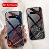 For Samsung S20 Plus Phone Case Glass Back Cover Chip Case for Samsung Galaxy S8 S9 S10 S20 S21 S22 Note 8 9 10 Plus S10e Ultra