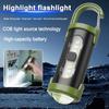 Rechargeable Keychain Flashlights 4 Modes Work Light Flashlight Super Bright Mini Emergency Keychain Light for Walking Hiking