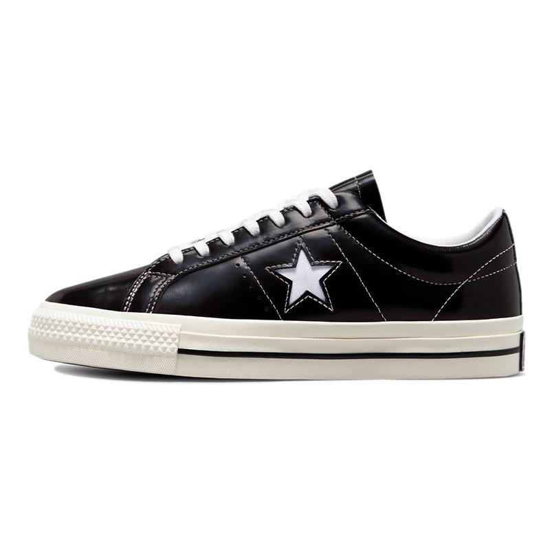 Converse Черные лакированные кроссовки унисекс One Star Low Egret 171588C