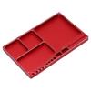 Magnetic Screw Tray Aluminium Alloy Magnetic Adsorption Widely Used Magnetic Parts Tray with Magnetic Pad for RC Repair