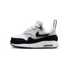 Air Max 1 EasyOn TD White Black Baby Sneakers Pure-Platinum DZ3309-106