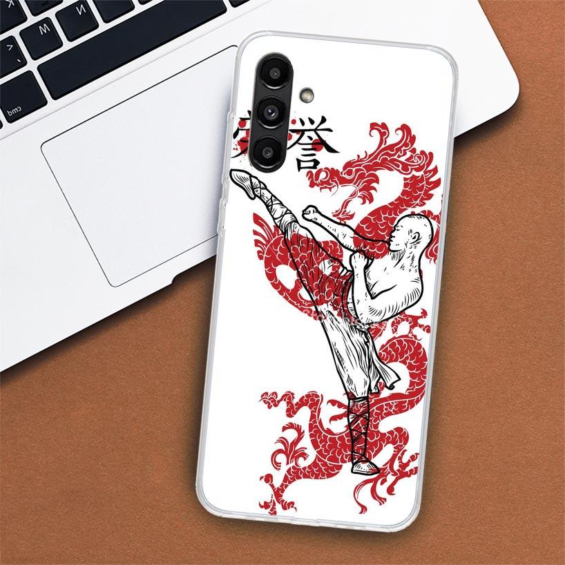 Чехол для телефона «Кунгфу тхэквондо» для Samsung Galaxy A51 A71 A50 A70 A40 A30 A20E A10 A41 A31 A21S A11 A01 A6 A8 + A7 A9 Plus