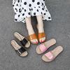 2024 New Large-size Women's Shoes, Cool Slippers, Fashionable and Comfortable Sandals, Casual Beach Slippers, Foreign Style