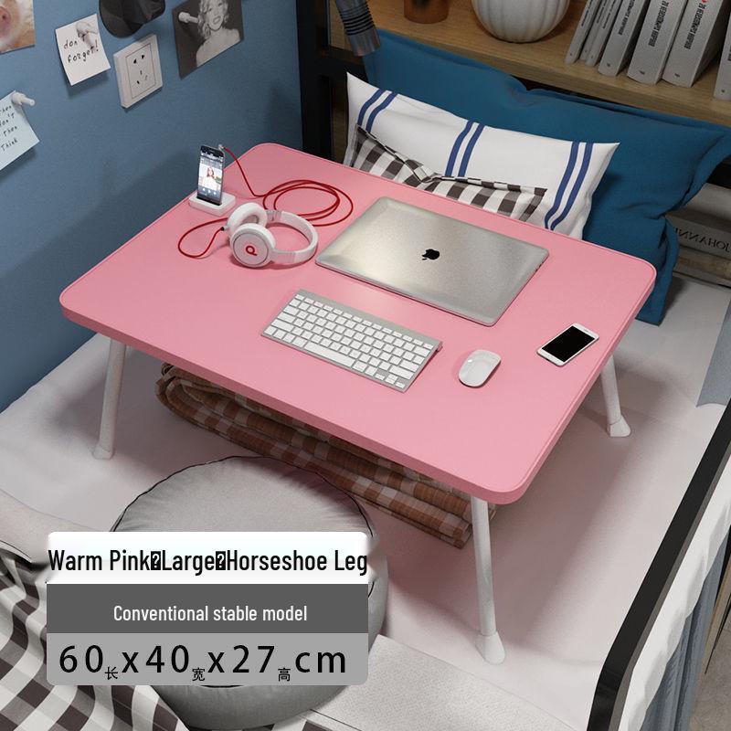 Складной прикроватный студенческий стол: Компактный, Универсальный Стол для Спальни или Общежития