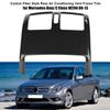 Carbon Fiber Style Rear Air Conditioning Vent Frame Trim for Mercedes Benz C Class W204 08 13