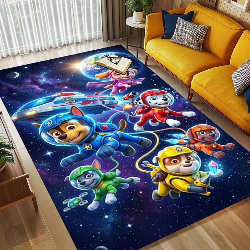 Space Pals Living Room Nonslip Area Rug Soft Carpet For Bedroom Gameoom Playroom Sofa Office Home Decor Doormat
