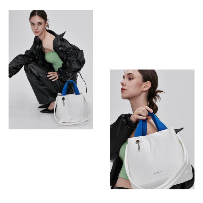 Миниатюрная сумка-шоппер Alice Martha Gress, 4 цвета