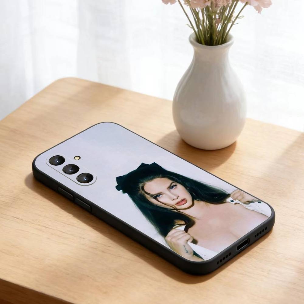 Чехол для телефона L-Lana Del R-Rey для Samsung Galaxy A73,21,22,32,71,53,52,51,80,5G Мягкий черный чехол