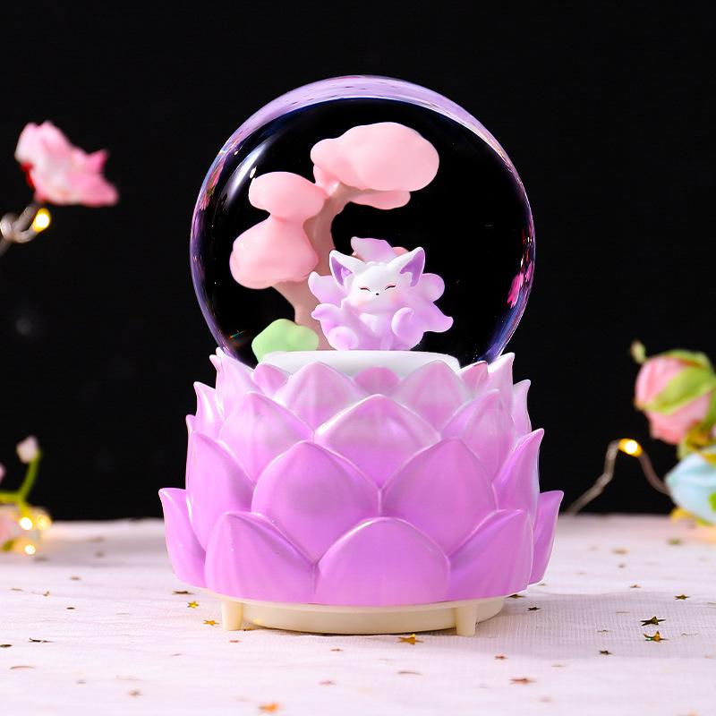 Астронавт Хрустальный шар Музыкальная шкатулка Украшение - Студент Снежный шар Подарок на день рождения