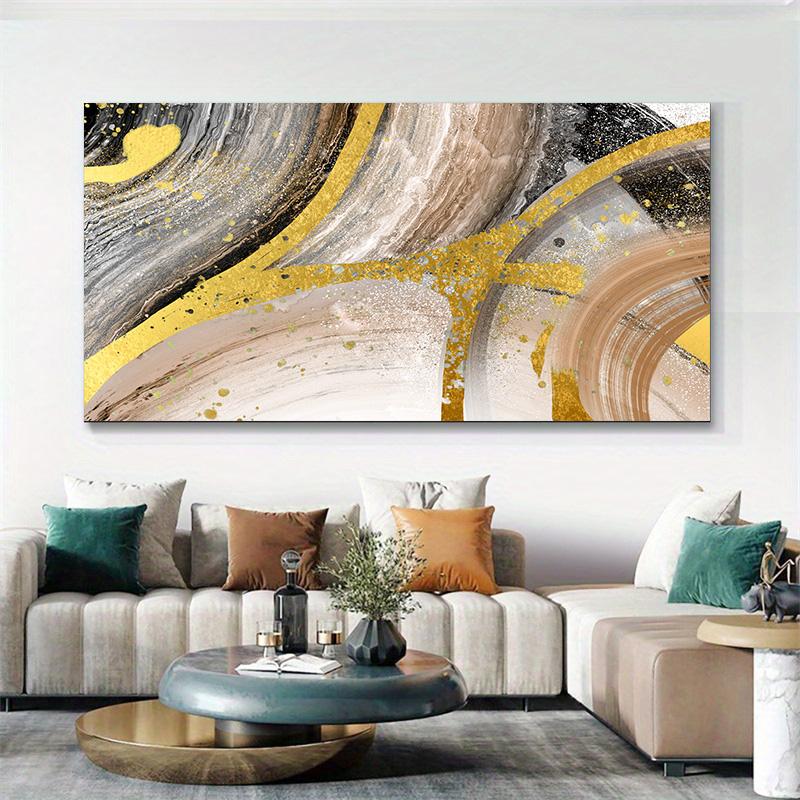 Abstract Wall Art, Modern Abstract Poster Picture, Large Canvas Wall Art, Artwork Wall Painting For Gift, Bedroom, Office, Living Room,
