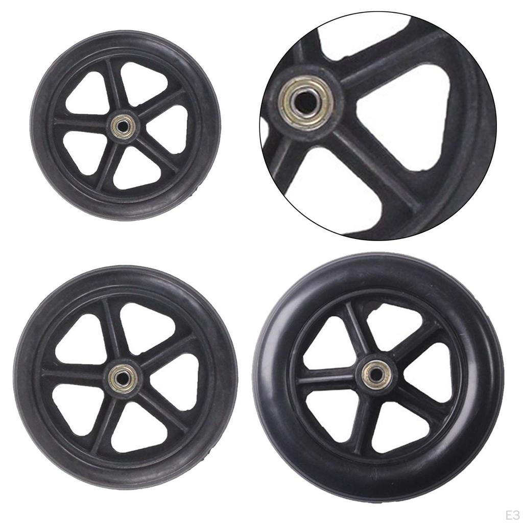 Замена переднего колеса инвалидной коляски Противоскользящие Легко устанавливаемые ролики для коляски