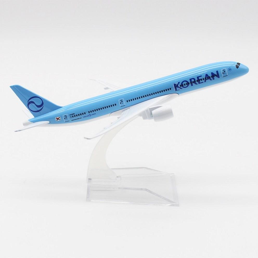 JJC Литая Миниатюрная Модель Самолета, Новая Ливрея Korean Air A350 (1:Масштаб 400, 16 см)