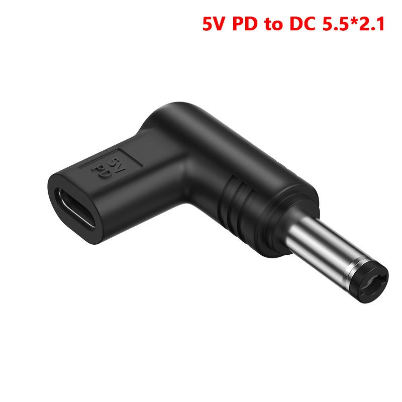 Usb C Pd в DC разъем питания универсальный 5/9/12 В тип C в DC разъем зарядный адаптер конвертер для маршрутизатора планшета мини вентилятор