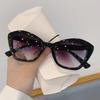Fashion Cat Eye Sunglasses for Women Vintage Shades UV400 Brand Designer Trendy Eyewear for Lady