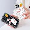 Cute Cartoon Pattern Cream Texture Casing Wavy Edge Soft Silicone Cover Phone Case for Vivo