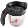 A84E-1000ML Маслоотделитель Мерный стакан и ситечко с нижним сливом для соусов, подливок и других жидкостей с маслом и жиром