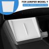 Для Tesla Model Y Juniper 2026 2026 Беспроводная зарядная панель для автомобиля, коврик из силикона против скольжения для центральной консоли, аксессуары для автомобиля Tesla