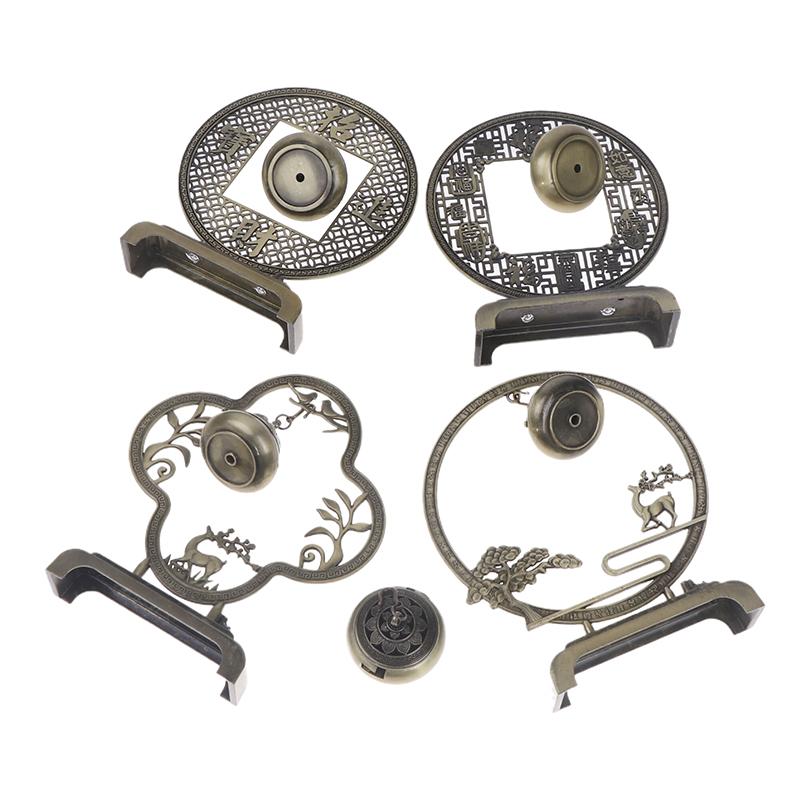 Курильница для благовоний в виде цветка лотоса, ретро, выдолбленная, цинковый сплав, подвесные курильницы для лотоса, благословение, держатель для настурции, домашний офис, декор