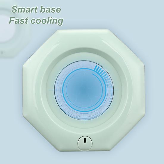 Чашка быстрого охлаждения, легкое управление одним касанием, портативный мини-электрический охладитель для напитков, мгновенный охладитель с затонувшим стилем для пива, сока, кофе