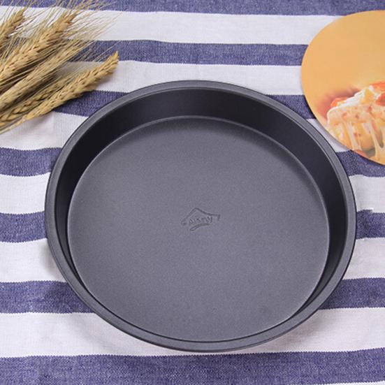 6/7/8/10 Inch Plate Dish Non-stick Pizza Pan Bakeware Tray Mold Baking Tool