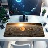 1PC solar system planets Oversized Mouse Pad - Non-Slip Rubber Base Perfect for Office School Esports Home Decor Desk Mat 171A