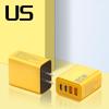 Двойное PD и USB зарядное устройство 120 Вт для Apple, Huawei, Xiaomi - Штекер EU/US/UK, Type-C Быстрая зарядка