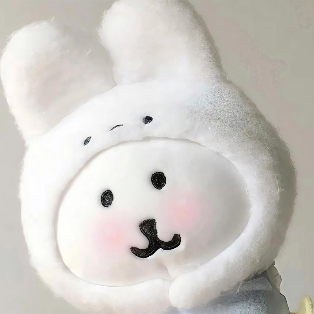 The New Best-selling Bag Pendant Head Cover Is Cute and Adorable Featuring A Plush Cartoon Character Keychain Decoration