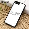 Krajews Travel the world of air plane paper Phone Case For iPhone 17 Air 16 15 14 plus 11 12 13 pro max coque Fundas