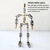 Full Metal Stop Motion Armature Kit Puppet Stainless steel skeleton DIY Animated Figure Flexible Model 12/13/14/15/16/17cm