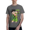 Anime Hunter X Hunter Unisexs Tshirt Clothes Japanese Anime Casual Tees Short Sleeve Fugees Cotton