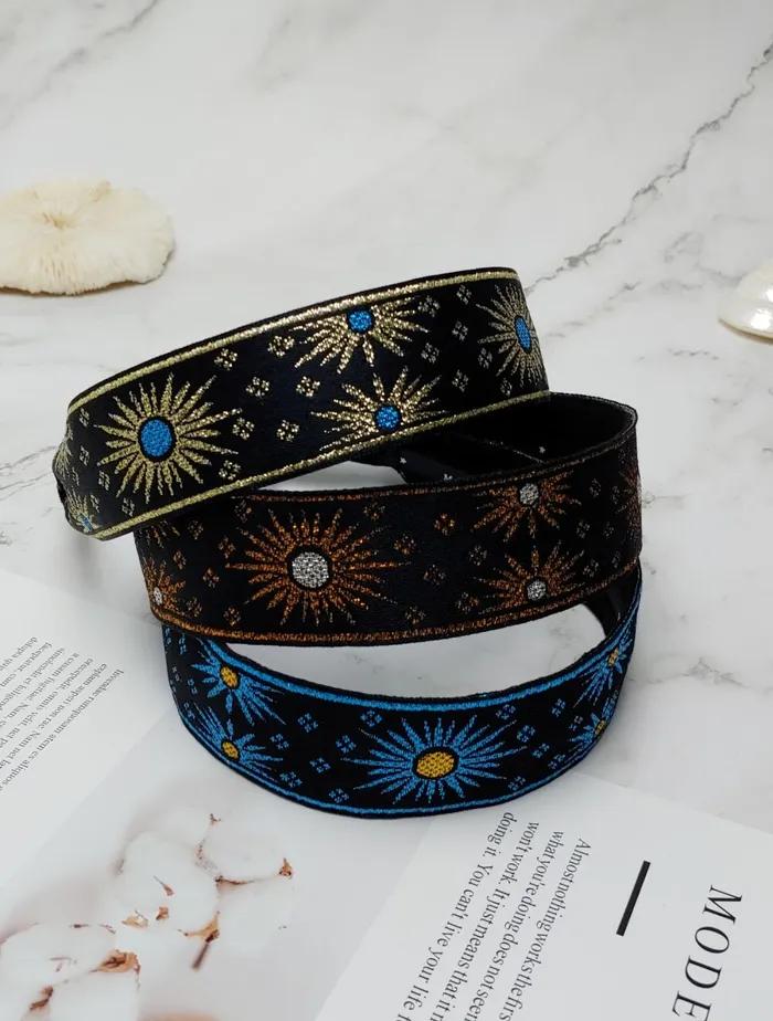 Maia Retro Pearl Headband - Gold