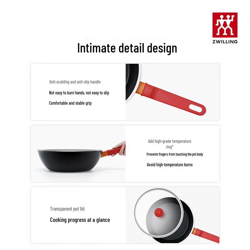 ZWILLING NOW plus 30cm Non-stick Wok Set